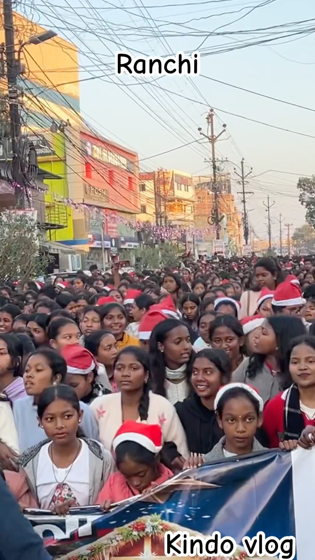 Ranchi Christmas Carnival 2024 , क्रिसमस शोभा यात्रा/video181